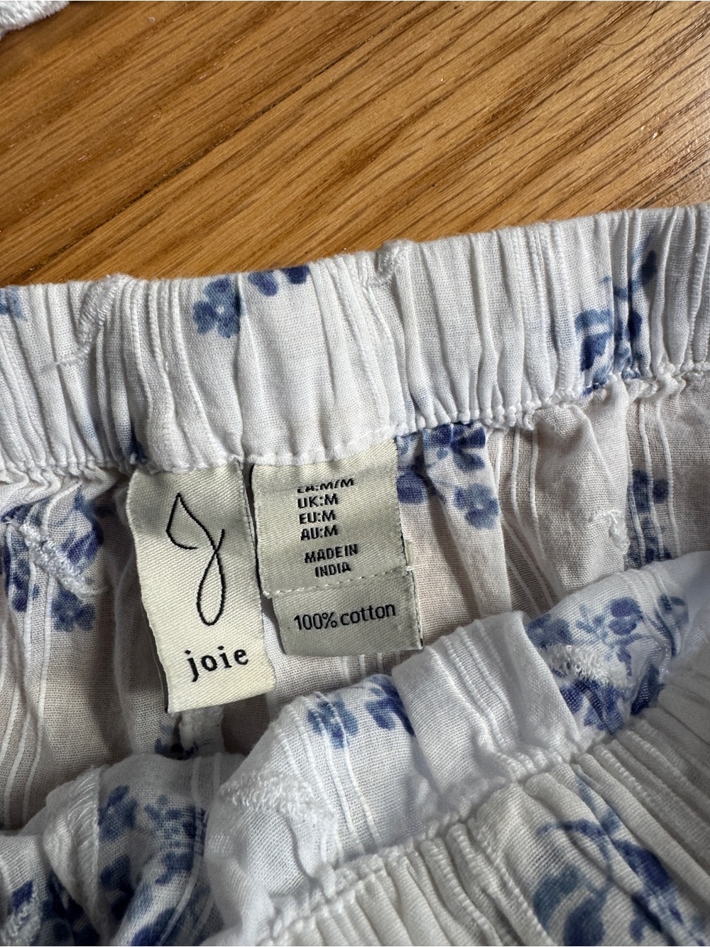 Joie White Eyelet Cami and Floral Shorts Sleep Set - Picture 5 of 5